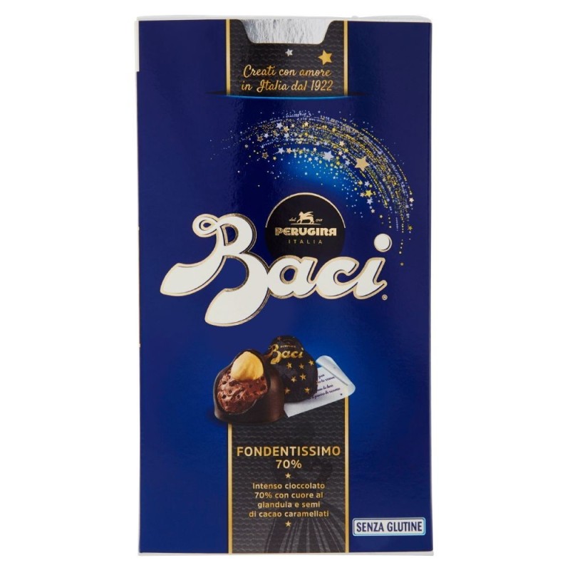 Perugina, Baci Dunkel 70%, 200 g