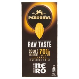 Perugina, Raw Taste Nero fondente extra 70% Cacao, 95 g