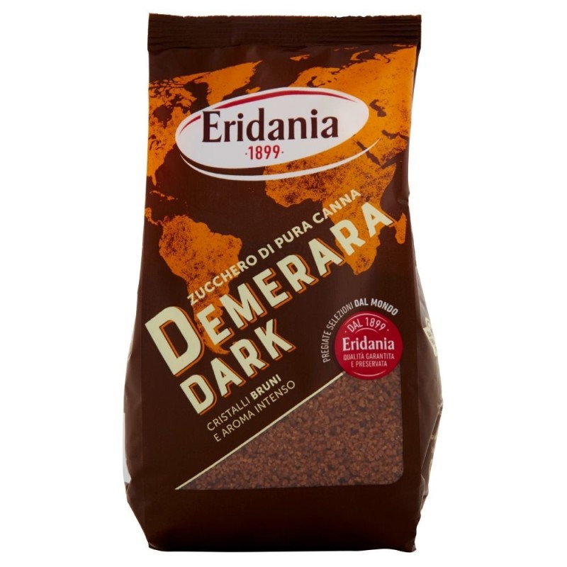 Eridania, Demerara Dark pure cane sugar, 500 g